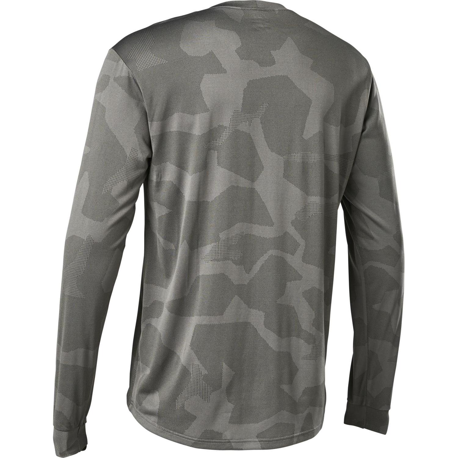 FOX Ranger Tru Dri Long Sleeve Jersey Grey 2022