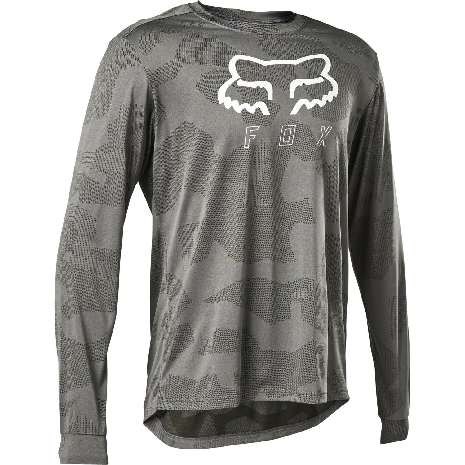 FOX Ranger Tru Dri Long Sleeve Jersey Grey 2022