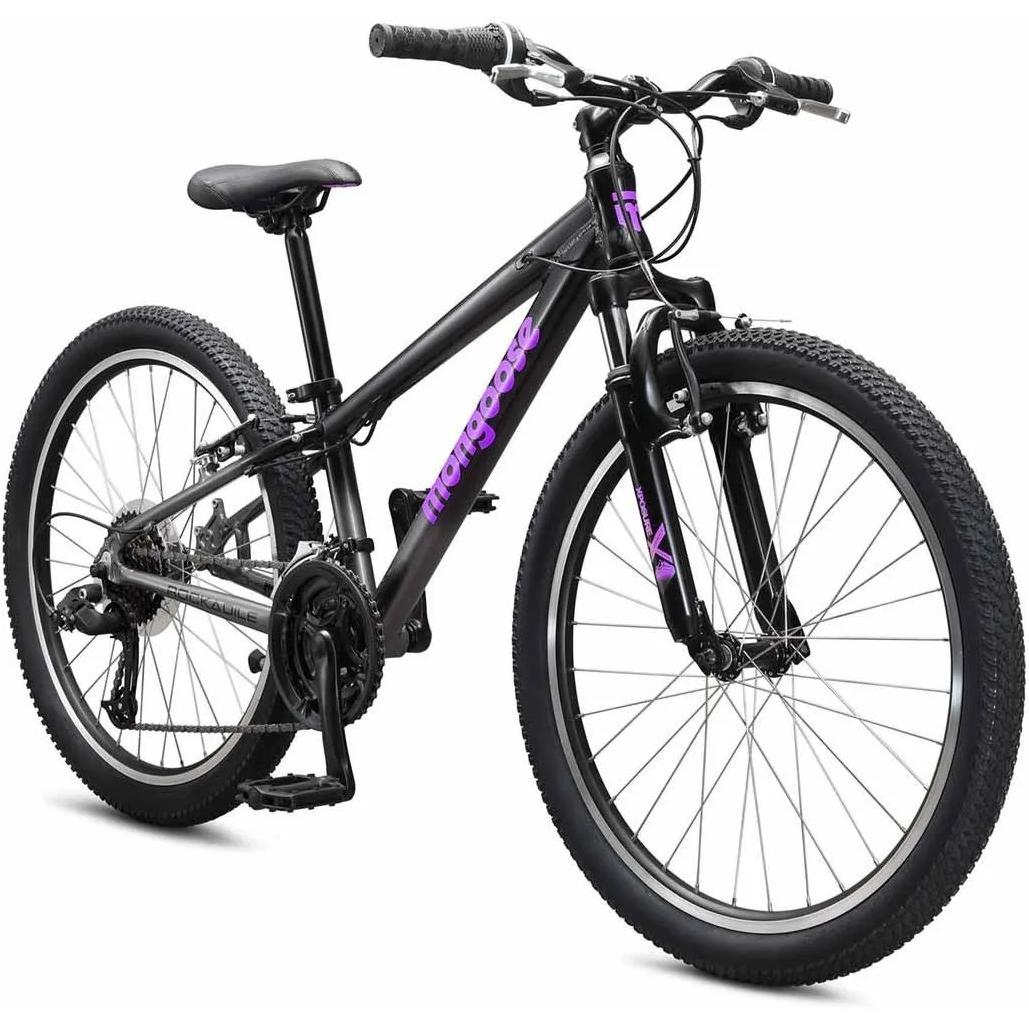 Mongoose Rockadile 20''/24'' Kids BIke Black