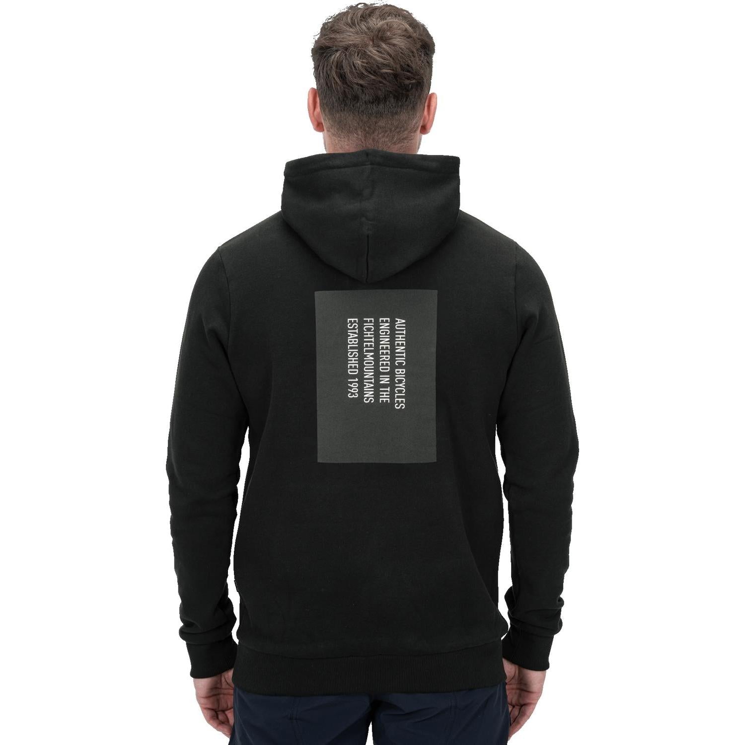 Cube Organic Hoodie Black