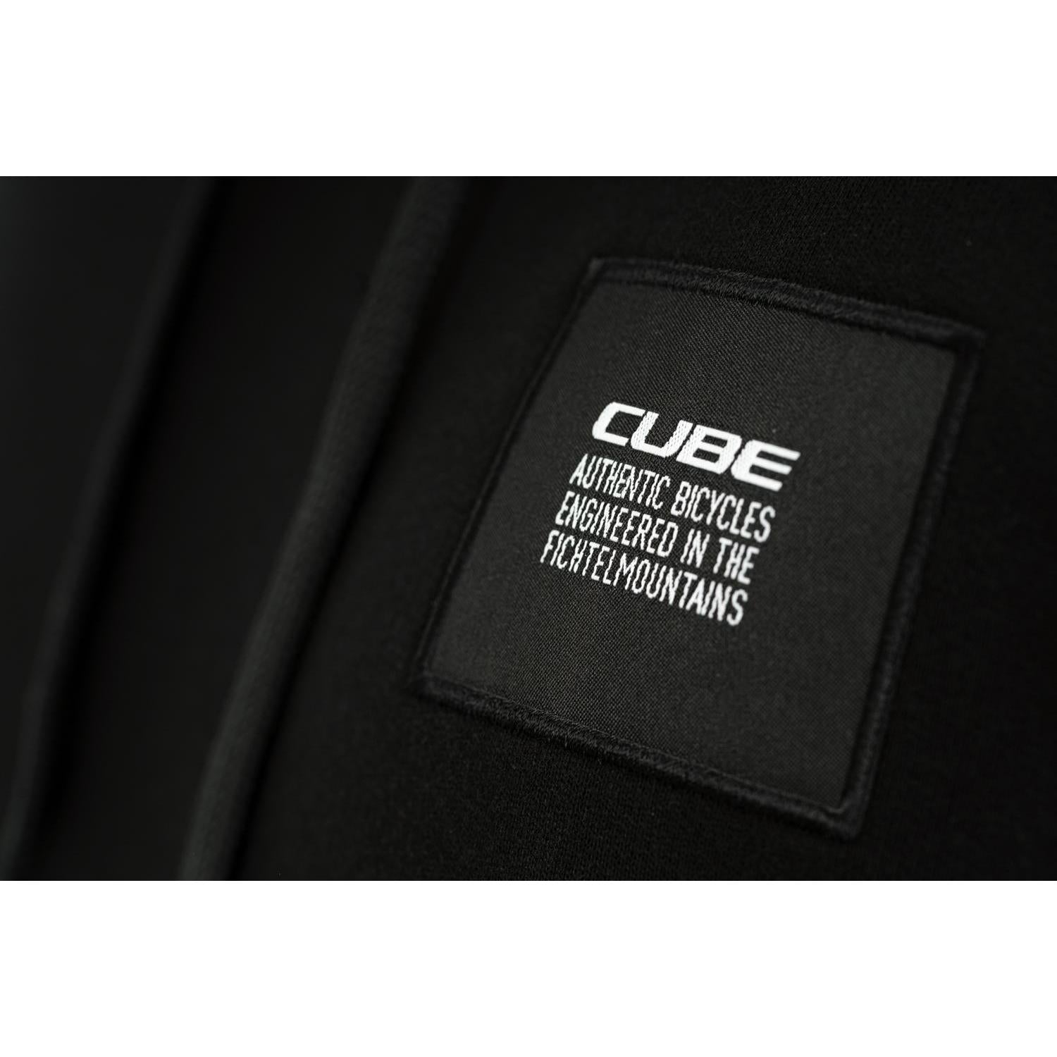 Cube Organic Hoodie Black