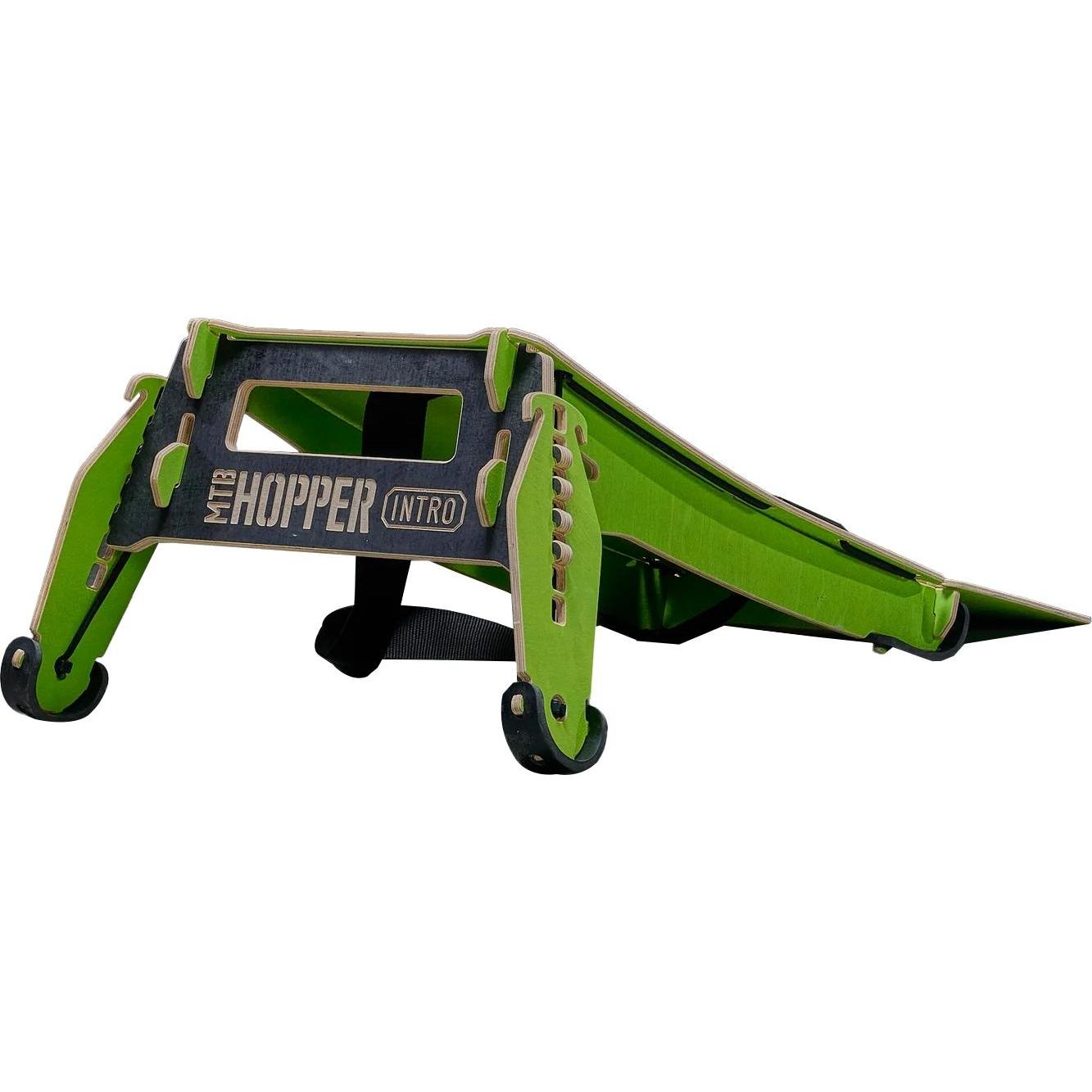 MTB Hopper Intro Portable Kicker Ramp Green