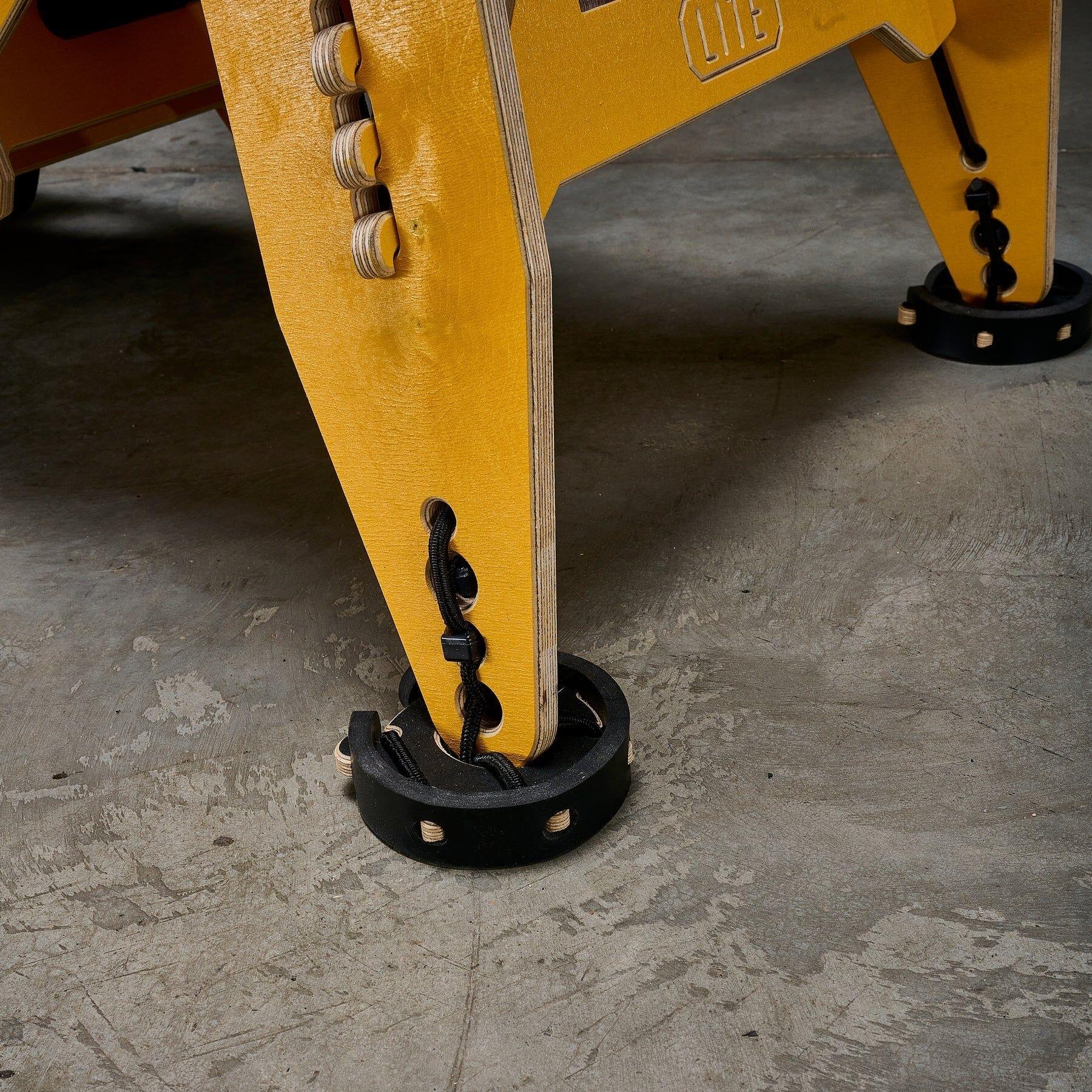 MTB Hopper Lite Portable Kicker Ramp Yellow