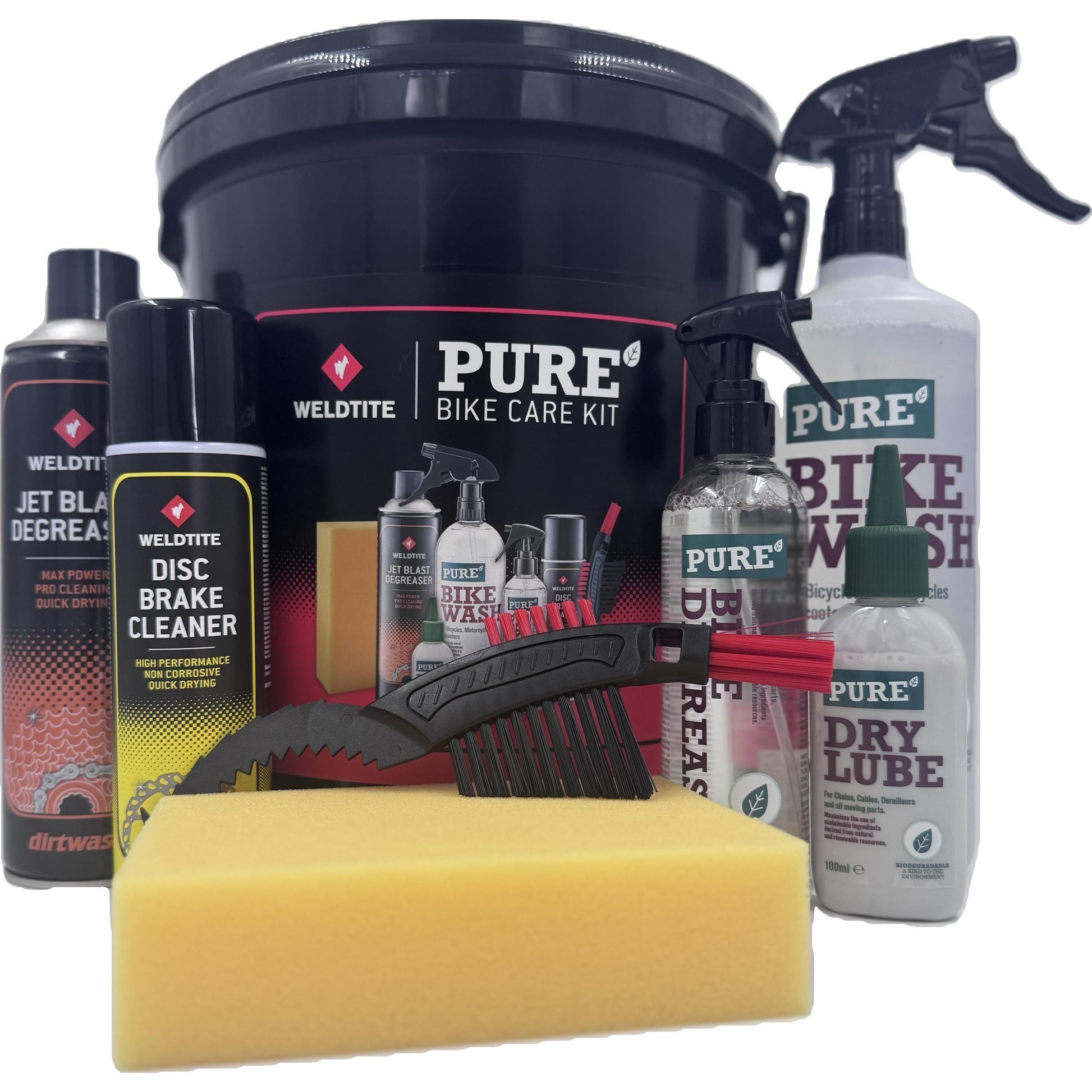 Weldtite Pure Bike Care Kit Bucket