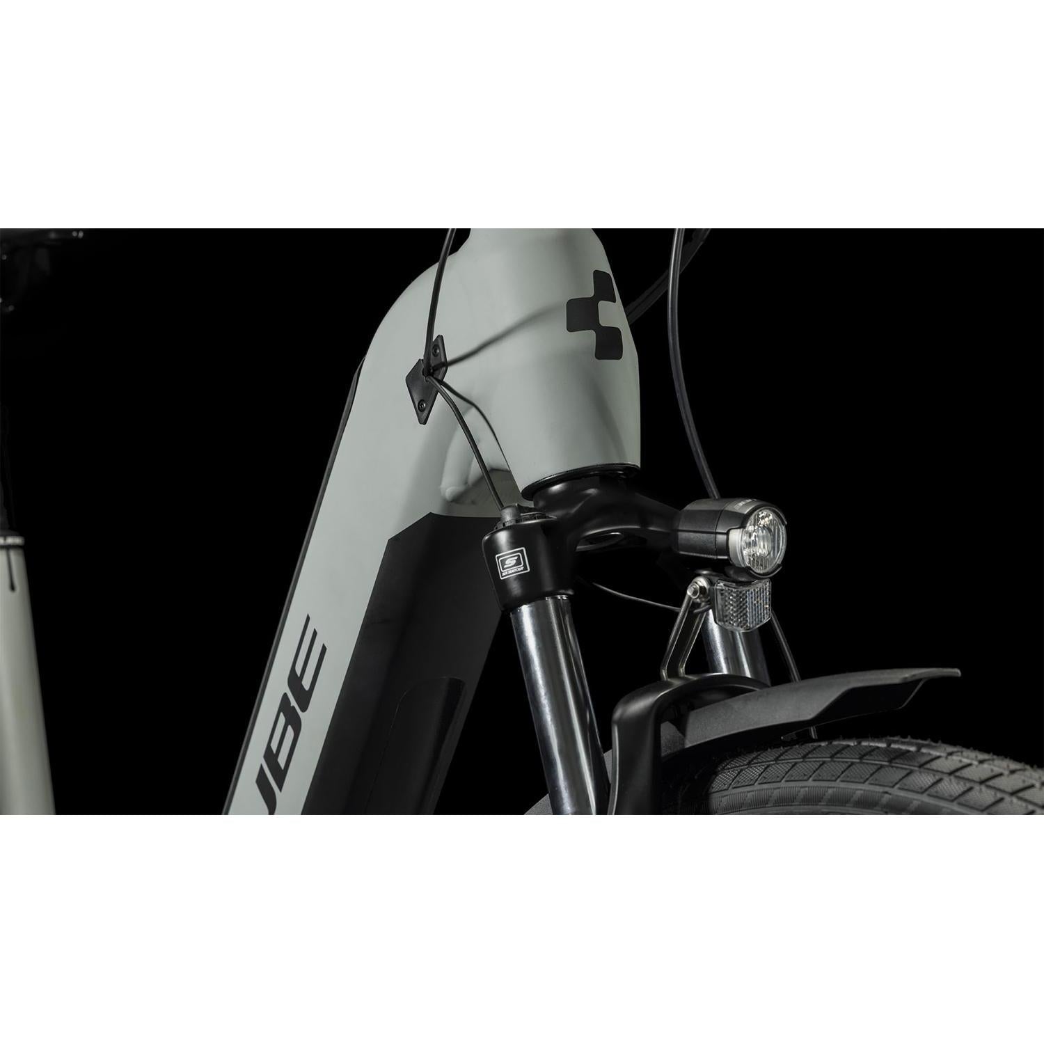 Cube Kathmandu Hybrid ONE 625 Electric Hardtail Mountain Bike Swampgrey'n'Black