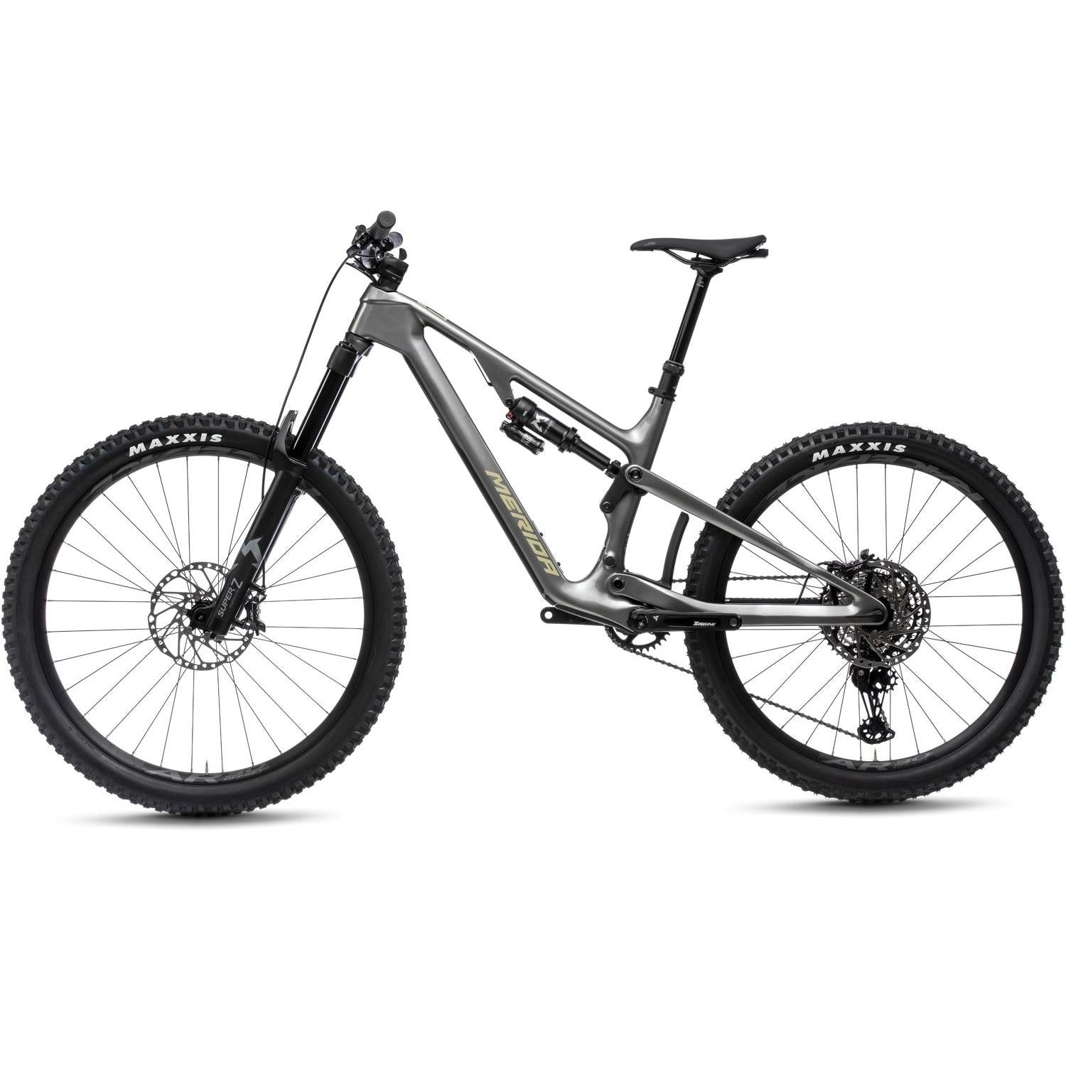 Merida One-Sixty 7000 Enduro Bike Gunmetal Grey/Earth Powder