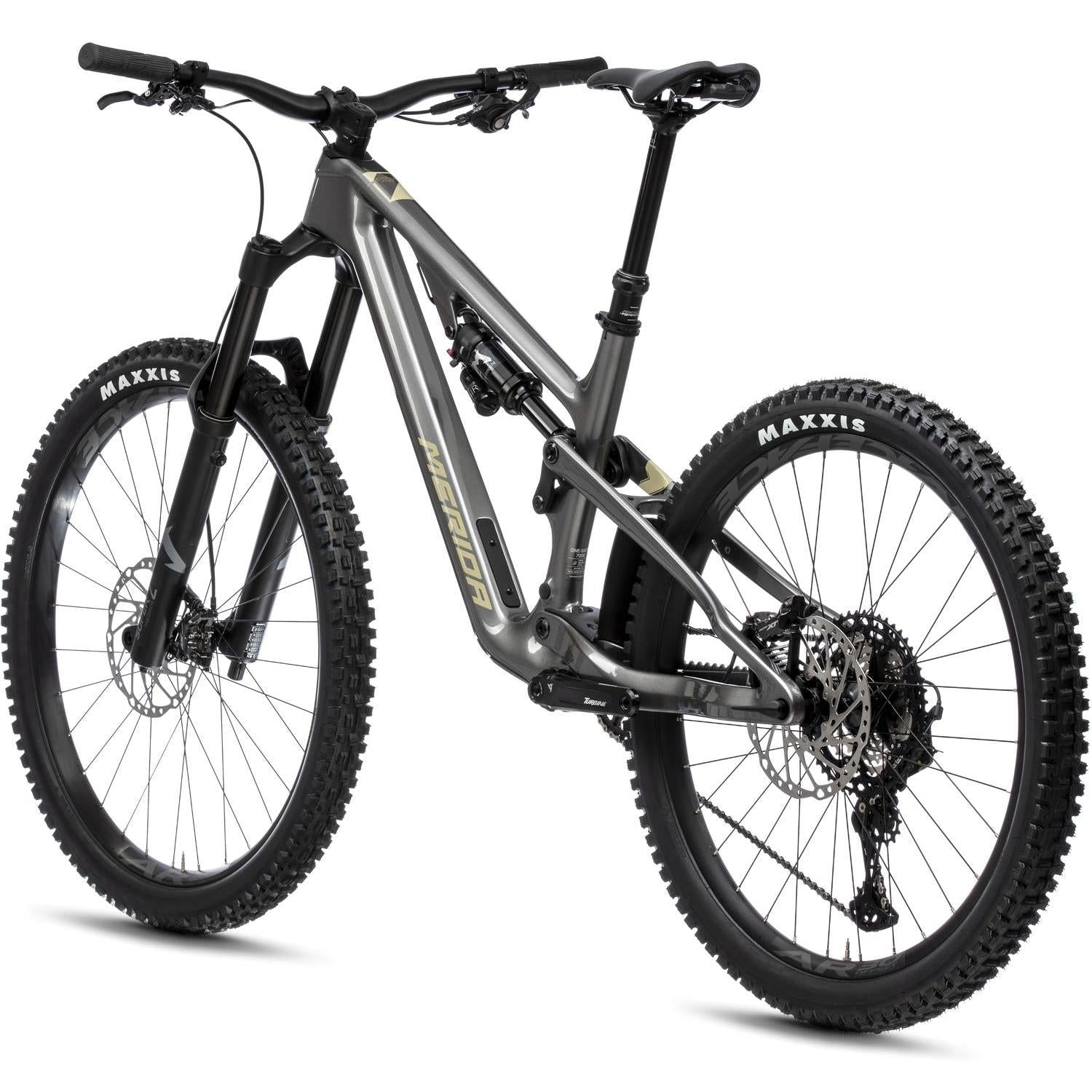 Merida One-Sixty 7000 Enduro Bike Gunmetal Grey/Earth Powder