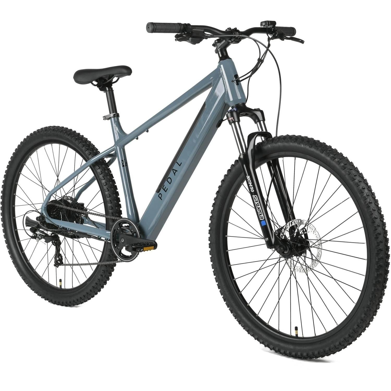 Pedal Coyote 3 Electric Hardtail Mountain Bike Grey