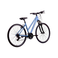 Pedal Raven 3 Trapeze Hybrid Bike Silver