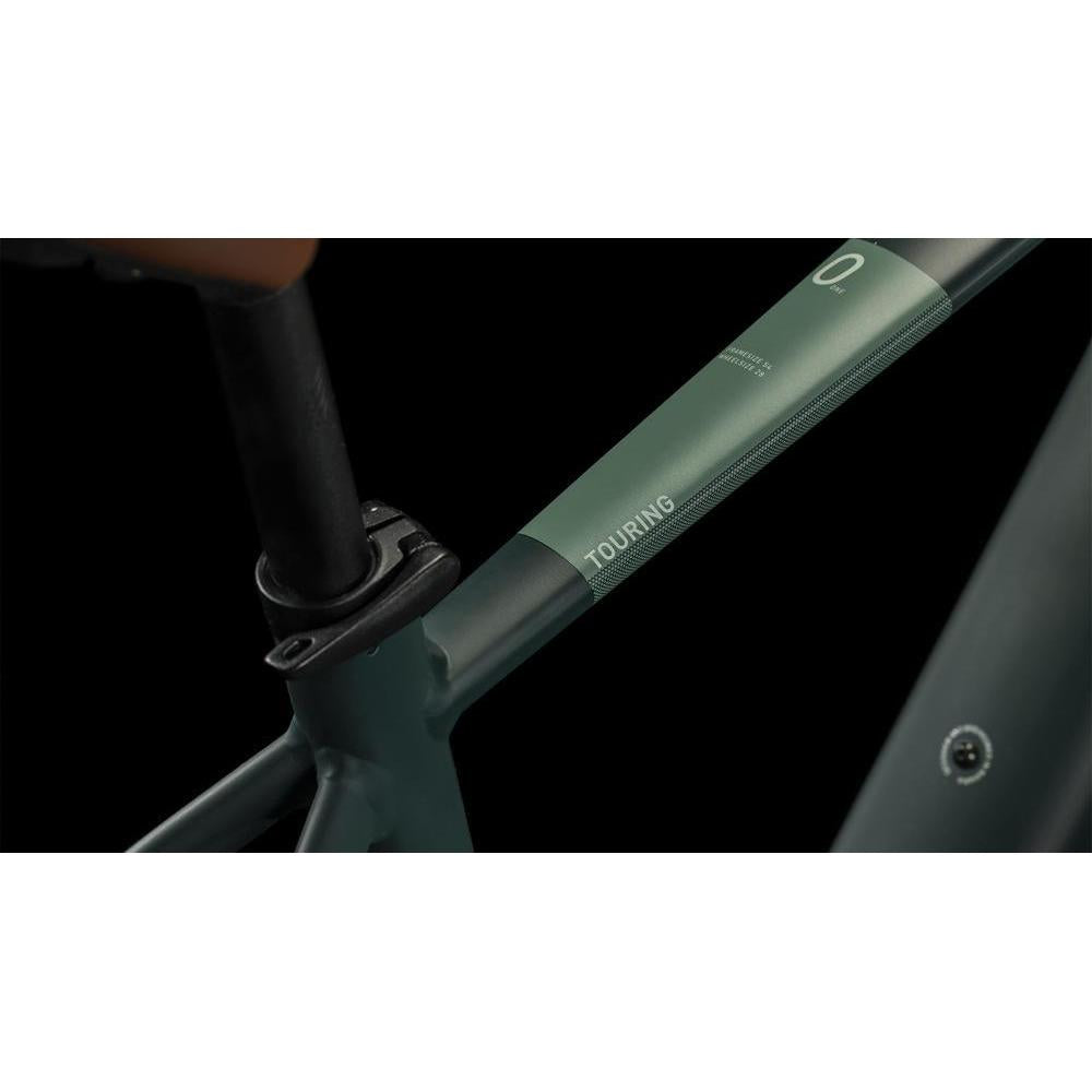 Cube Touring Hybrid ONE 500 Electric Hybrid Bike Darkgreen'n'Green