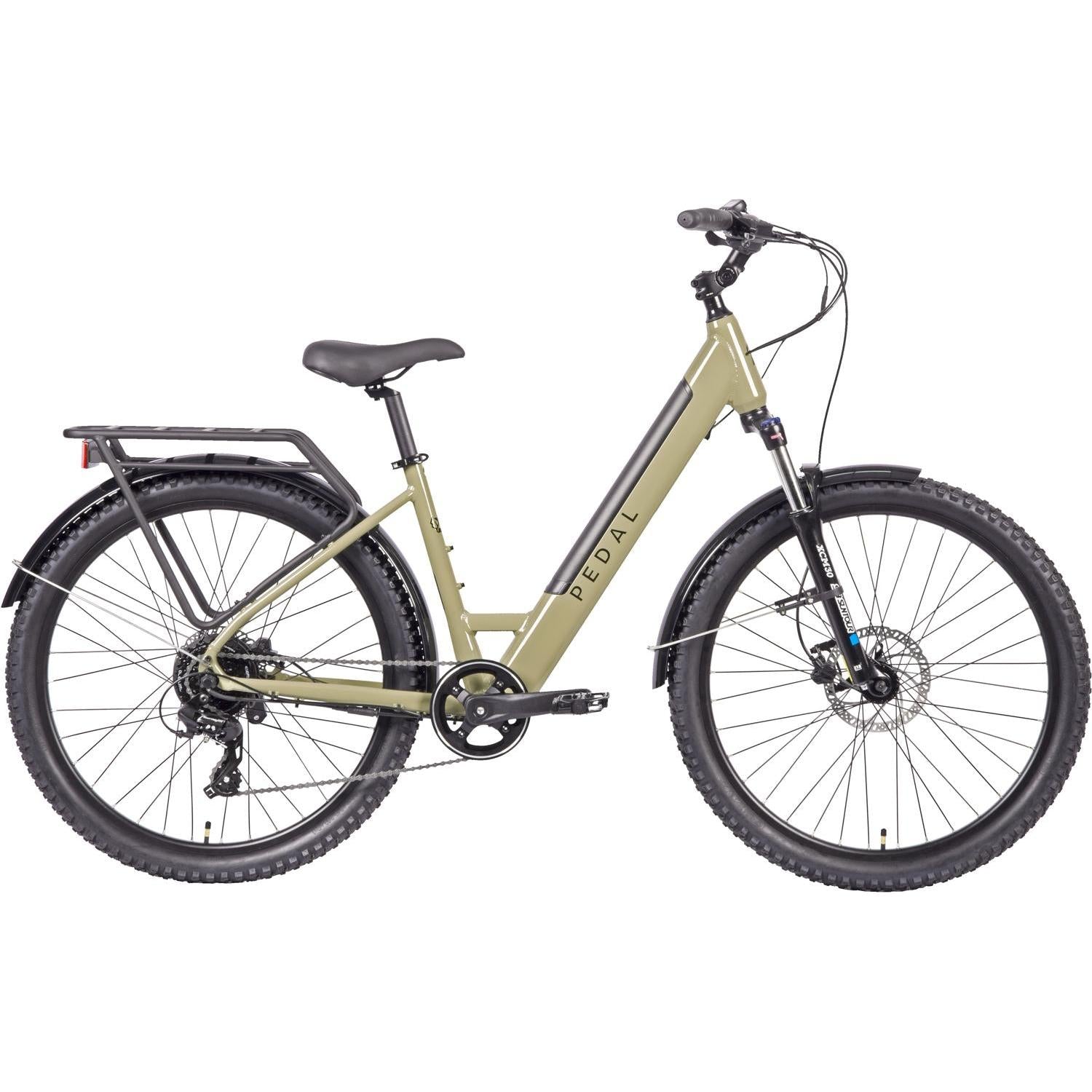 Pedal Coyote 3 ST Electric Hardtail Mountain Bike 417Wh Battery Sand