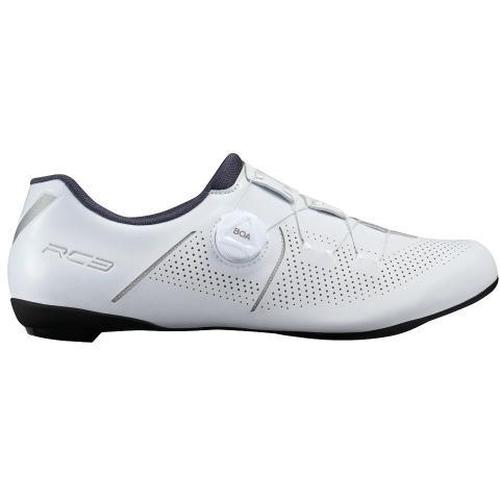Shimano RC302 Mens Road Shoes E-Width White 2025