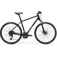 Merida Crossway 300 Hybrid Bike Glossy Black/Silver
