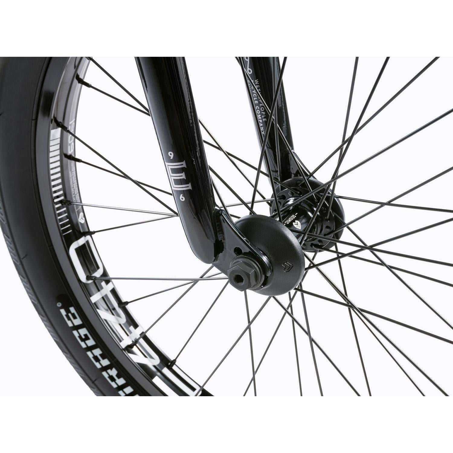 WTP Envy Freestyle BMX Bike Black Chrome