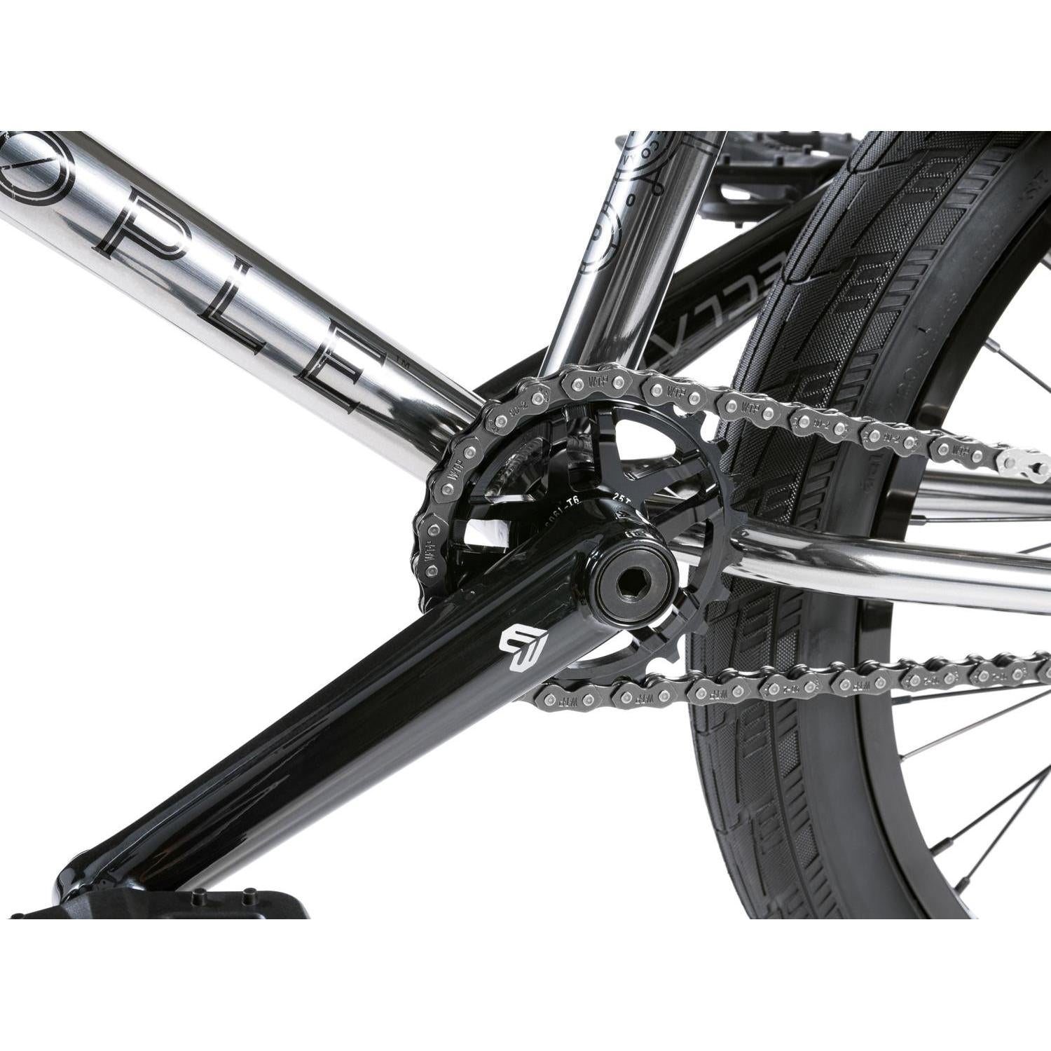 WTP Envy Freestyle BMX Bike Black Chrome