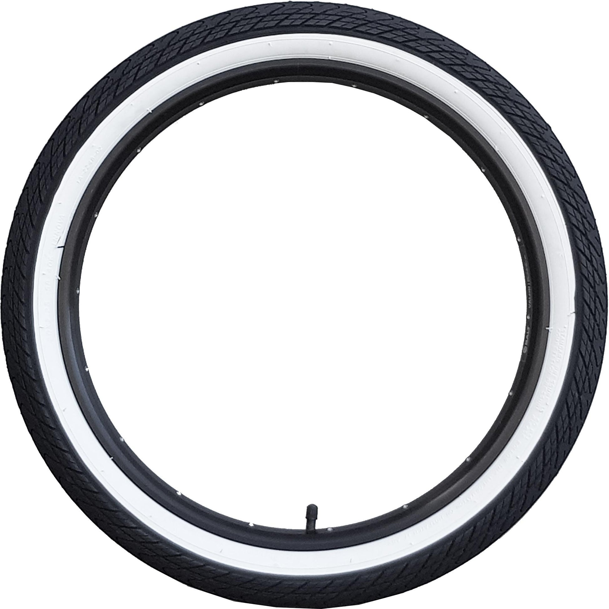 DRS Arrow FS BMX Tyre 20 x 2.25'' Black/Whitewall