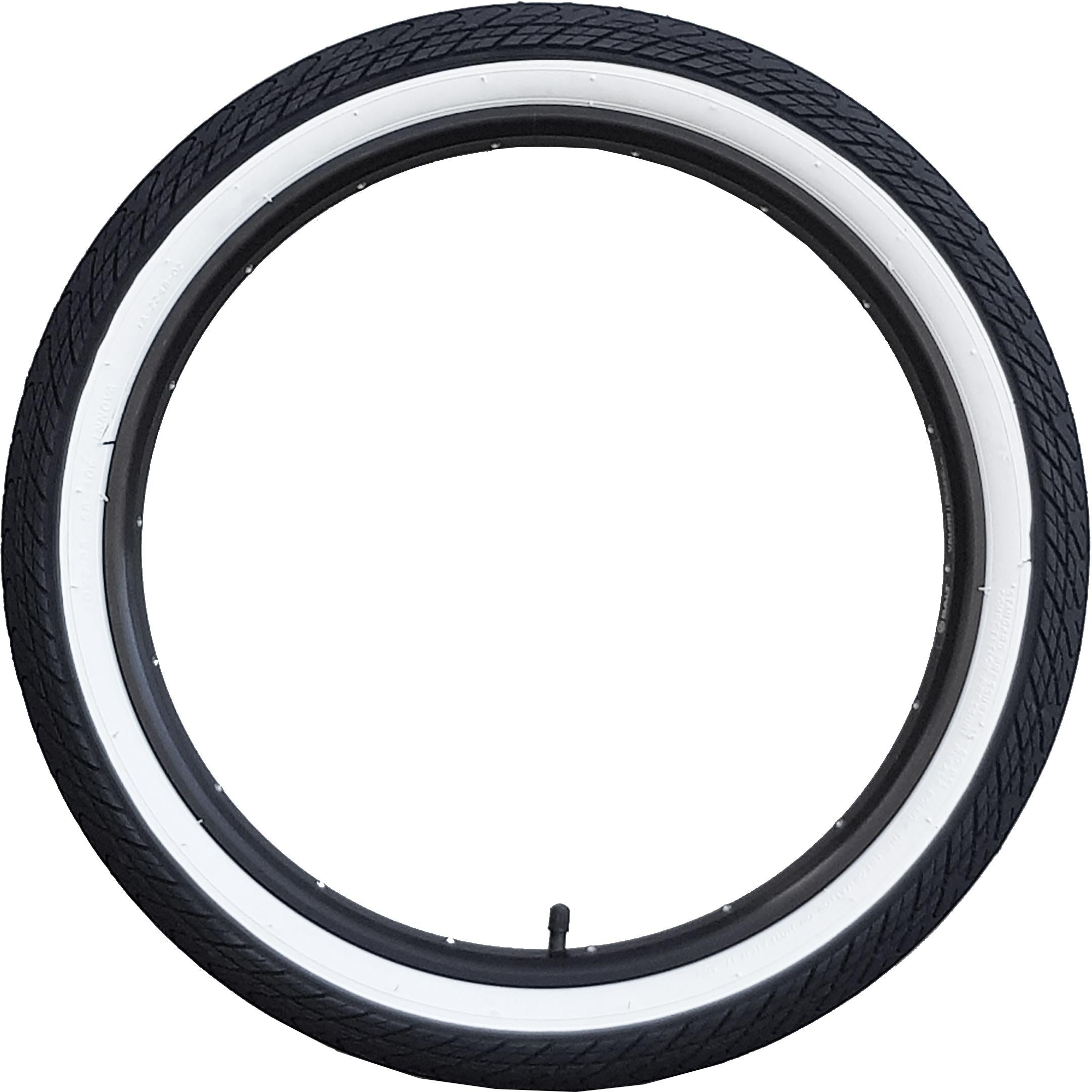 DRS Arrow FS BMX Tyre 20 x 2.25'' Black/Whitewall