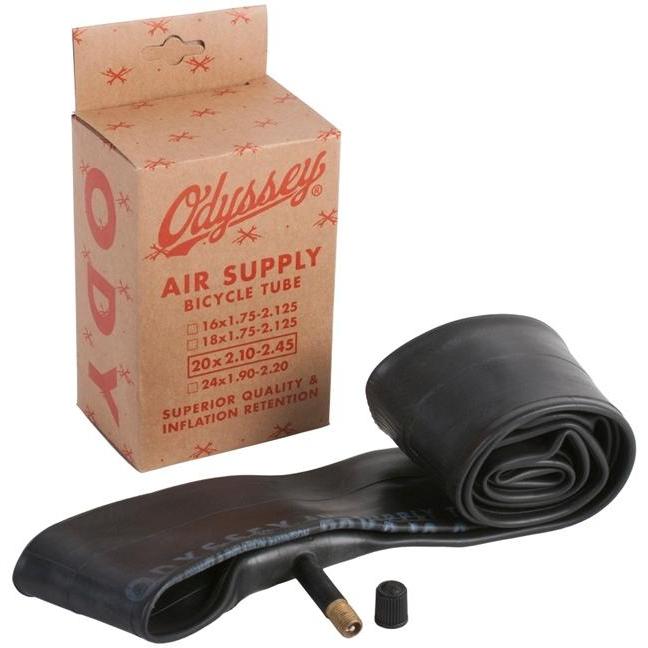 Odyssey Air Supply Schrader Valve Tube 18 x 1.75/2.125'' Black