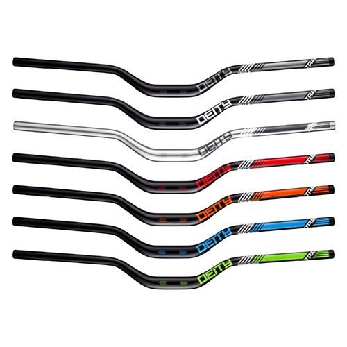 Deity Highside Handlebar 760 x 50mm Rise 31.8mm Bore Blue
