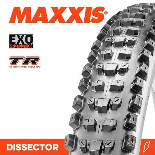 Maxxis Dissector TLR Folding MTB Tyre 60TPI 27.5 x 2.60''