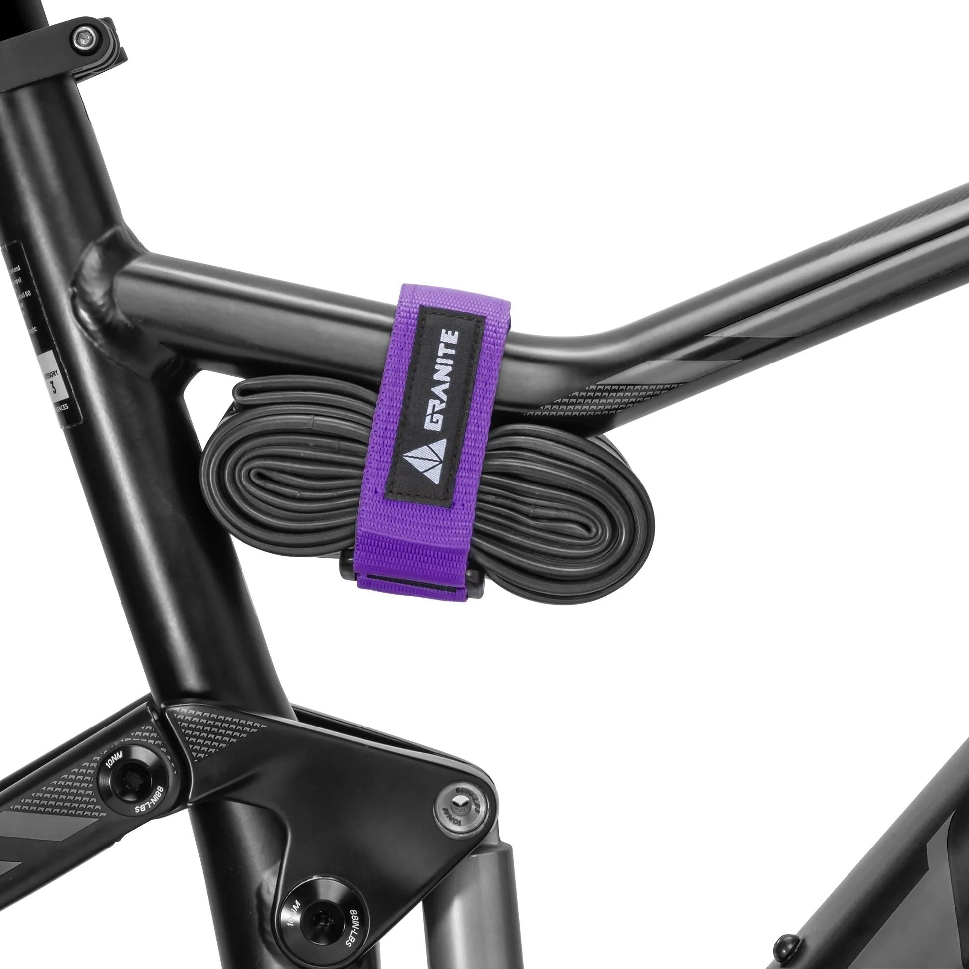 Granite Design Rockband MTB Frame Carrier Strap 450mm Purple