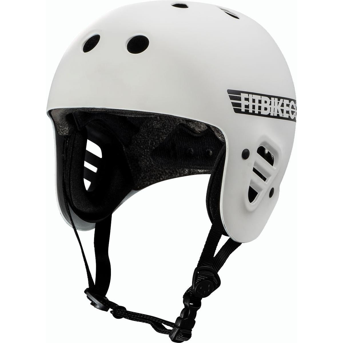 Fitbikeco Full Cut Certified BMX Helmet Small White