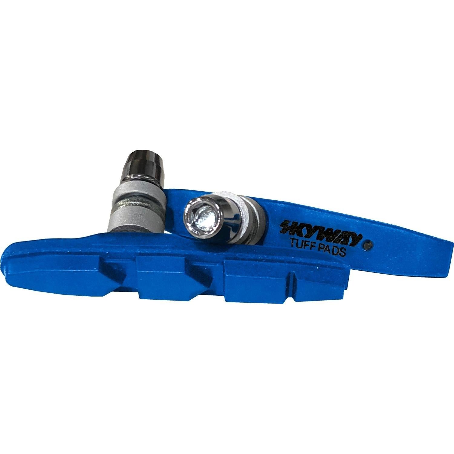 Skyway Logo Tuff Pad Brake Pads Blue