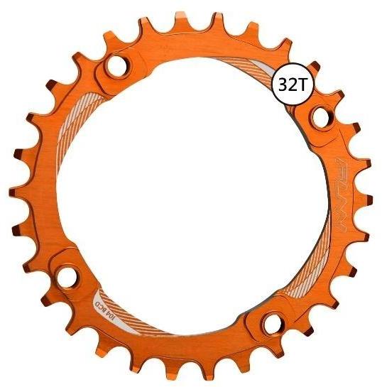 Funn Solo Narrow Wide Chainring 32T 104 BCD Orange