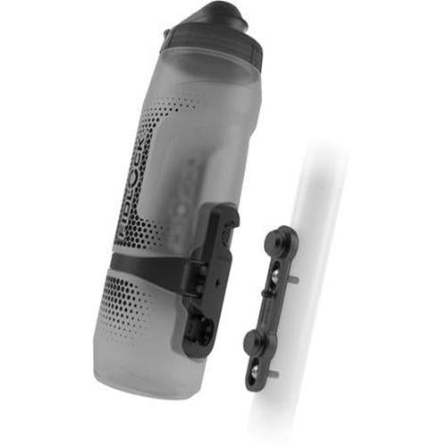 Fidlock Drink Bottle and Twist Bike Base Set Transparent Black 800ml
