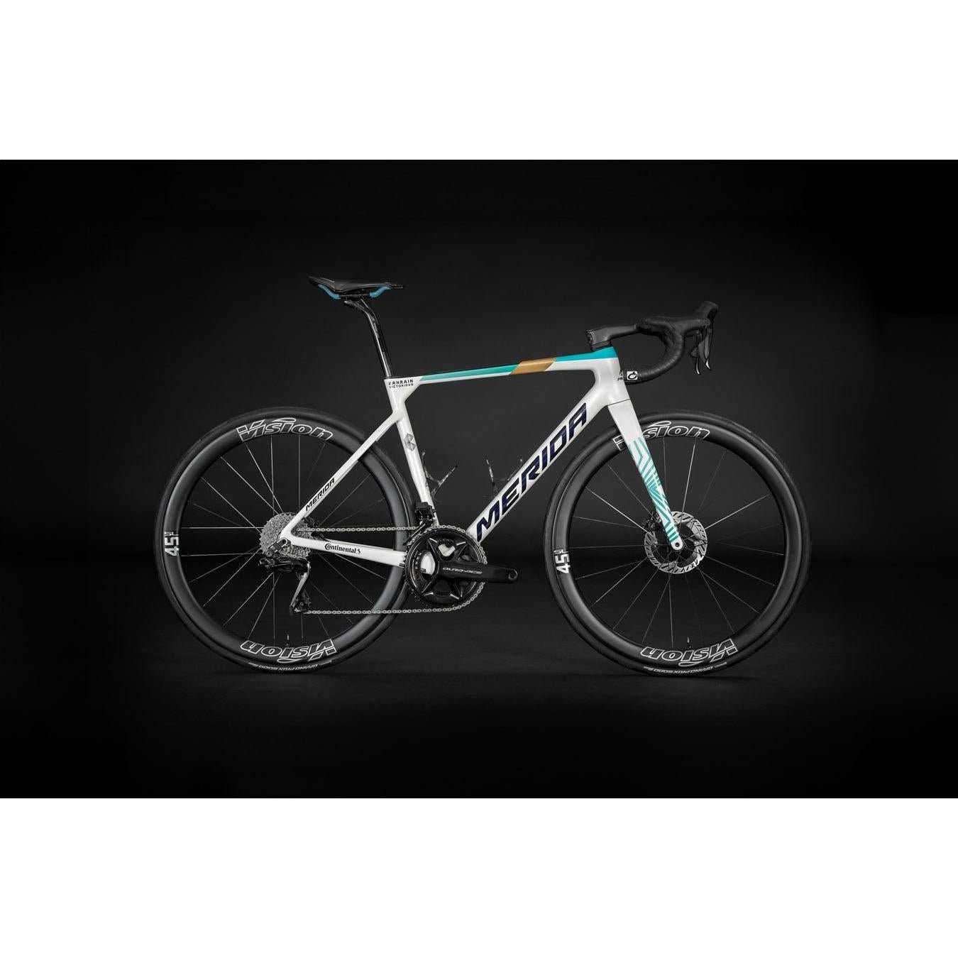 Merida Scultura Team Road Bike Teal/Pearl