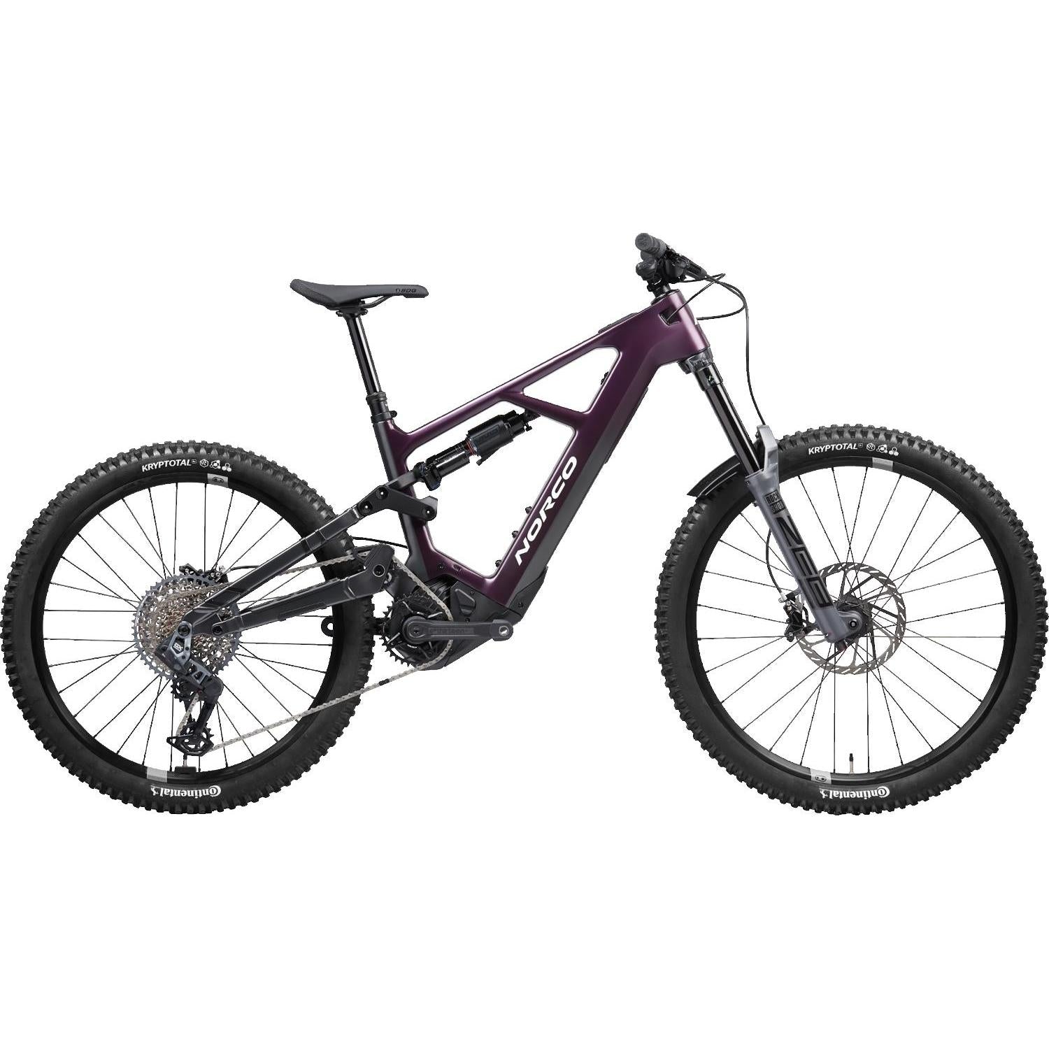 Norco Range VLT C1 Electric Enduro Bike Purple (XL)