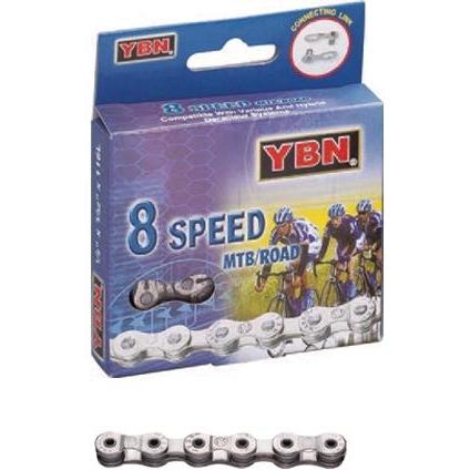 YABAN 8 Speed Chain Silver