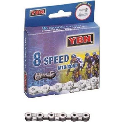 YABAN 8 Speed Chain Silver