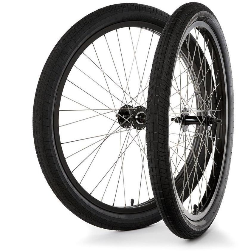 S&M COVID 26'' BMX Wheel Set 26'' Black