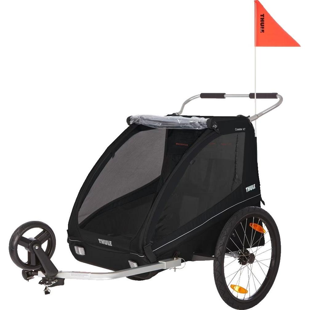 Thule Coaster XT 2 Seat Bike Child Trailer Black