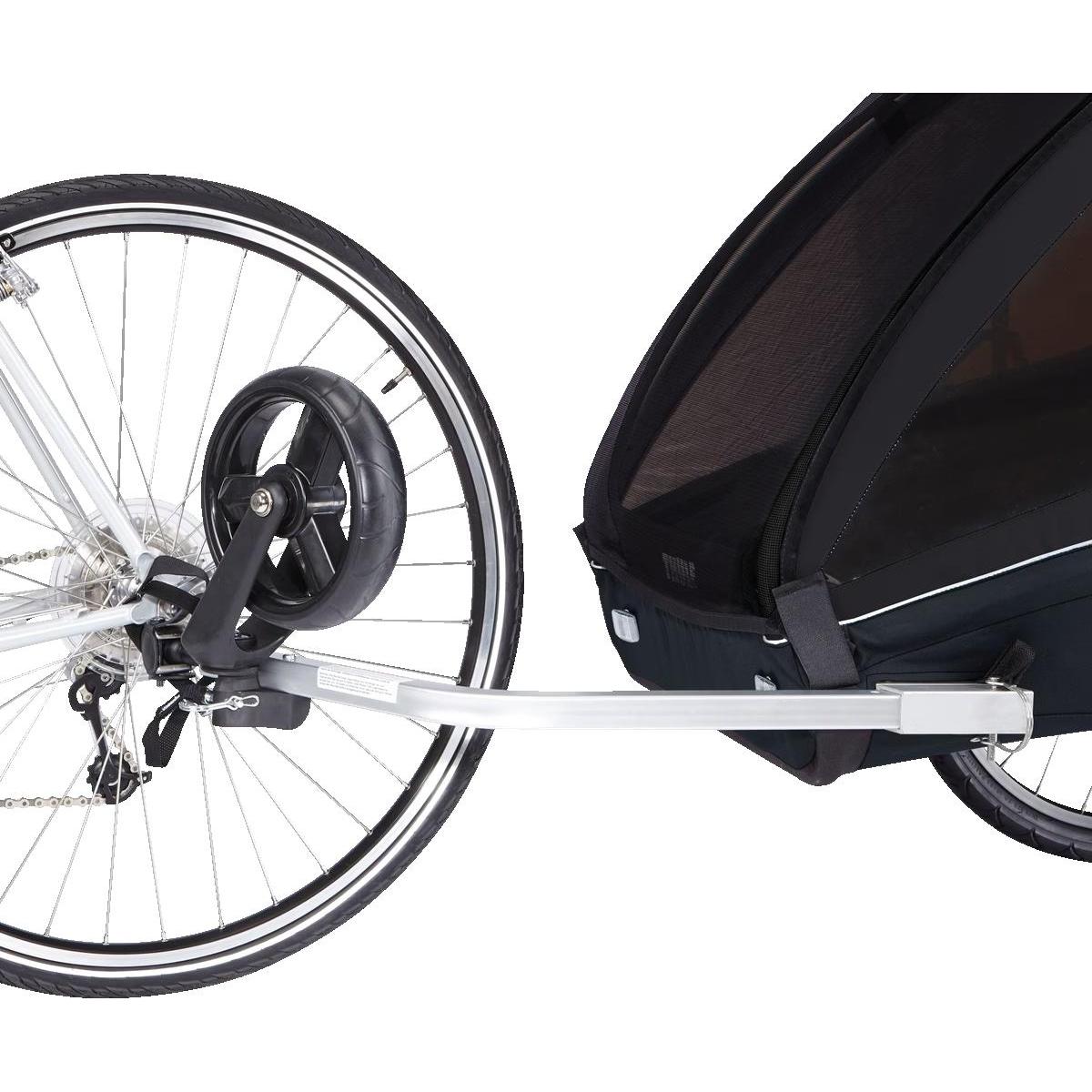 Thule Coaster XT 2 Seat Bike Child Trailer Black