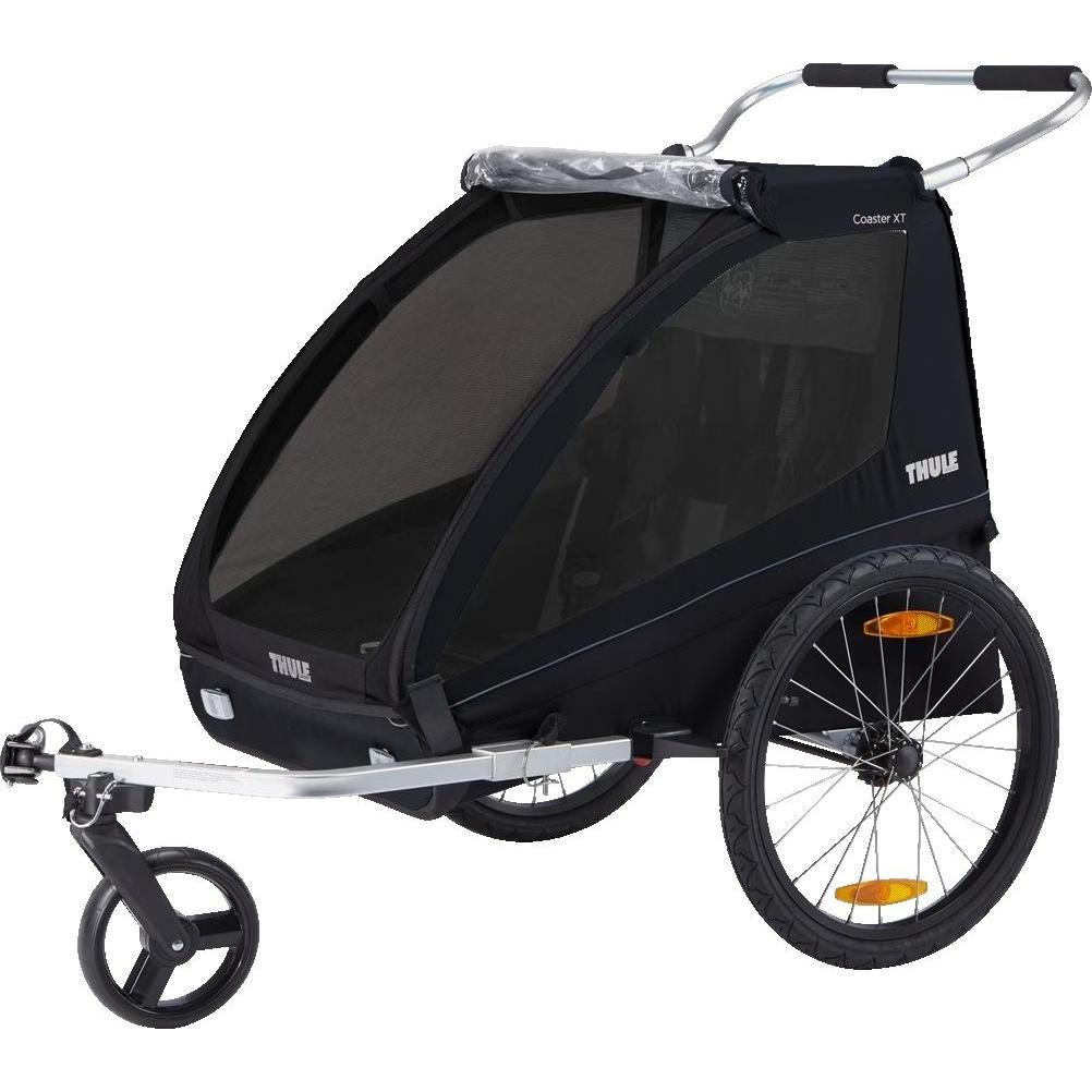 Thule Coaster XT 2 Seat Bike Child Trailer Black