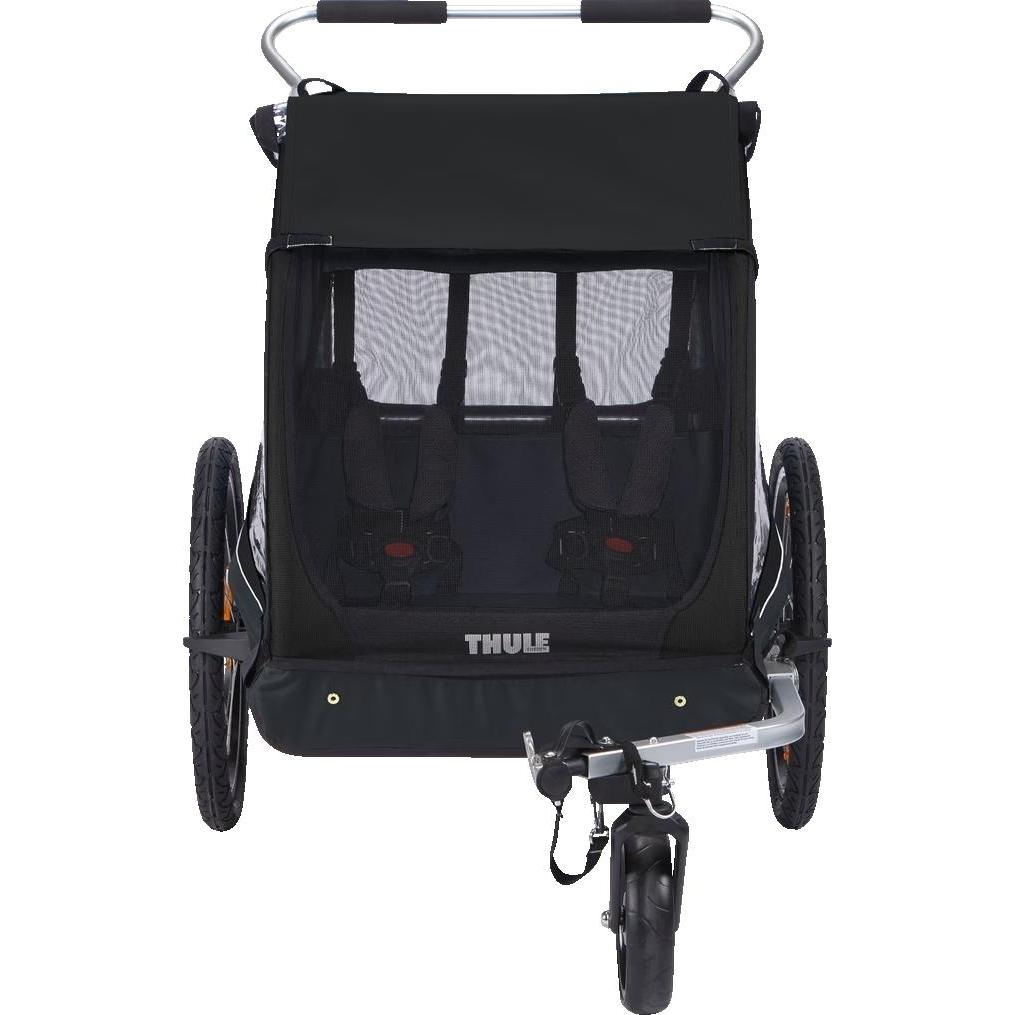 Thule Coaster XT 2 Seat Bike Child Trailer Black