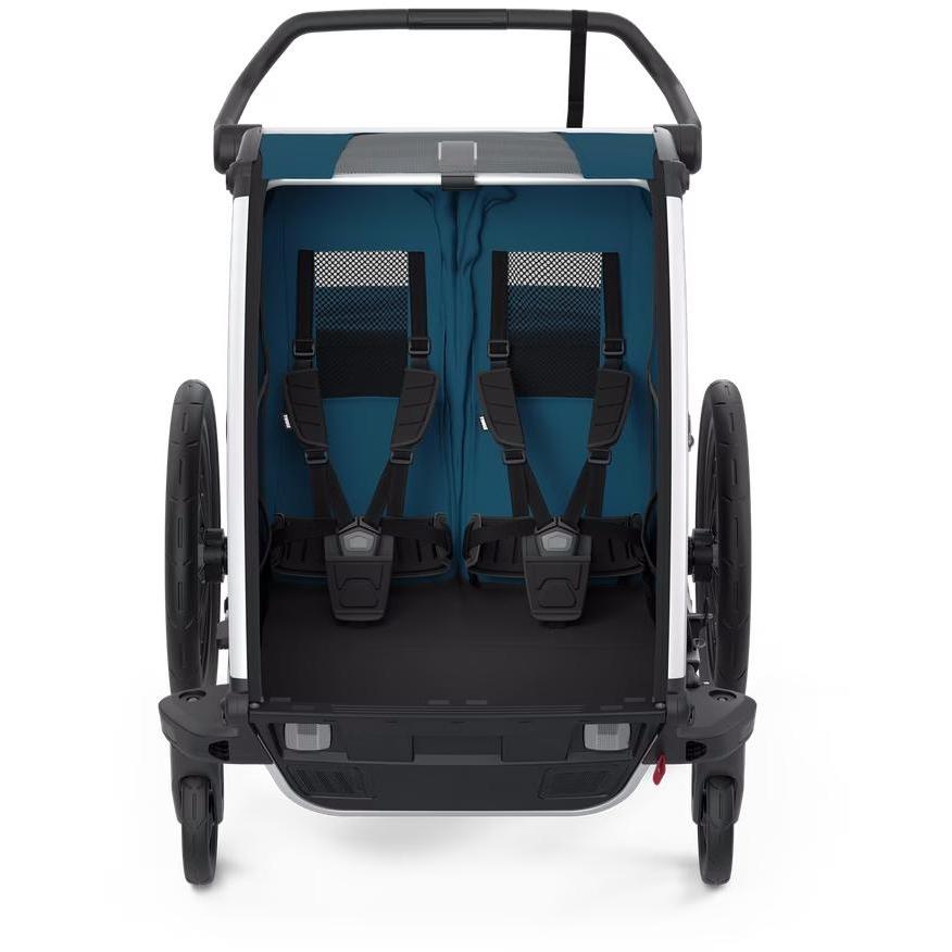 Thule Chariot Cross Double Child Trailer Majolica Blue - Two Child