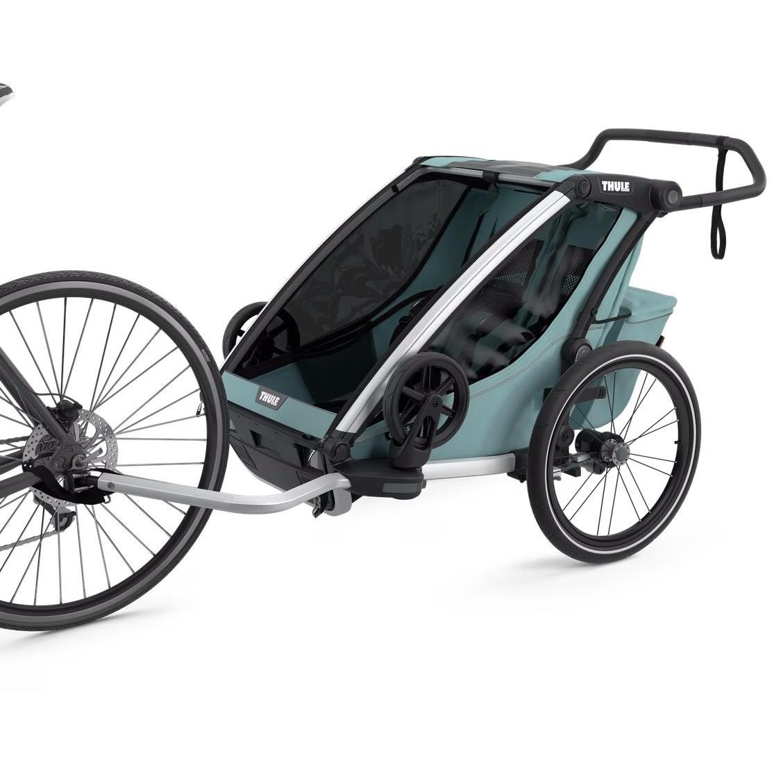Thule Chariot Cross Double Child Trailer Alaska Blue - Two Child