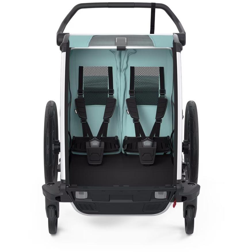 Thule Chariot Cross Double Child Trailer Alaska Blue - Two Child
