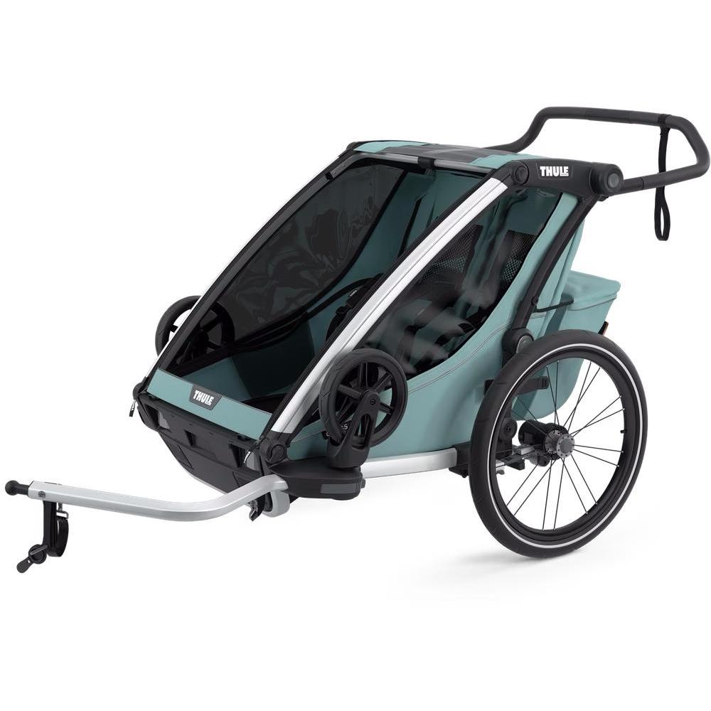 Thule Chariot Cross Double Child Trailer Alaska Blue - Two Child