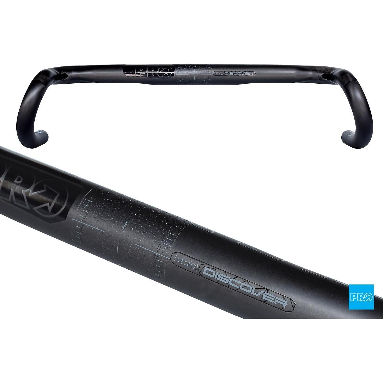 Pro Discover Carbon Gravel Handlebar 42cm 20 Degree Flare