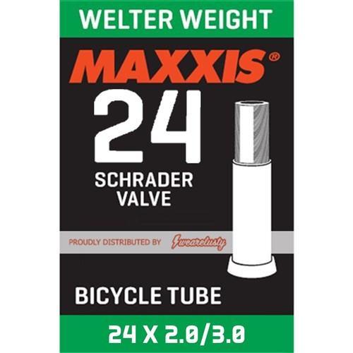 Maxxis Welter Weight Schrader Valve Tube 24 x 2.0-3.0'' 48mm