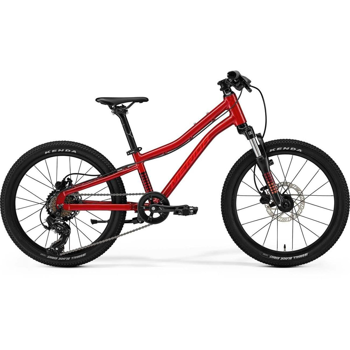 Merida Matts J20 Kids Bike Fall Dark Strawberry Red/Black