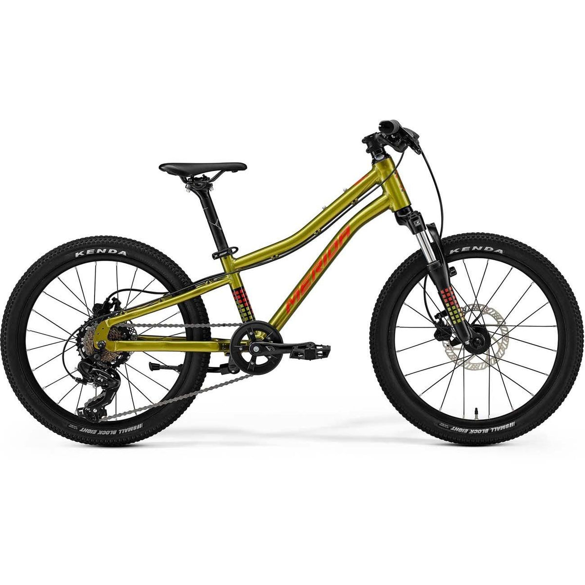 Merida Matts J20 Kids Bike Fall Green/Red/Black