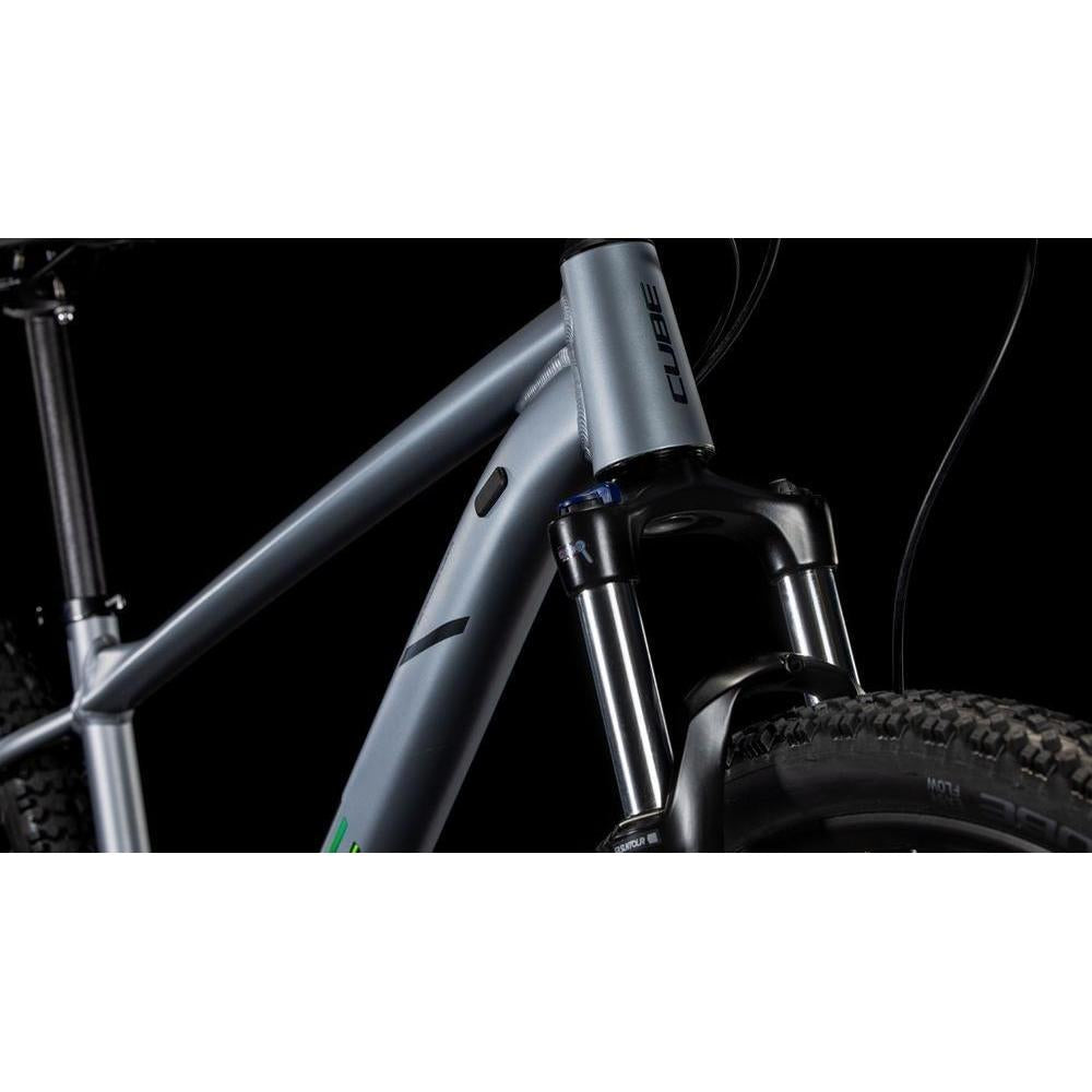 Cube Aim Race Hardtail Mountain Bike Slategrey'n'Rainbowblack