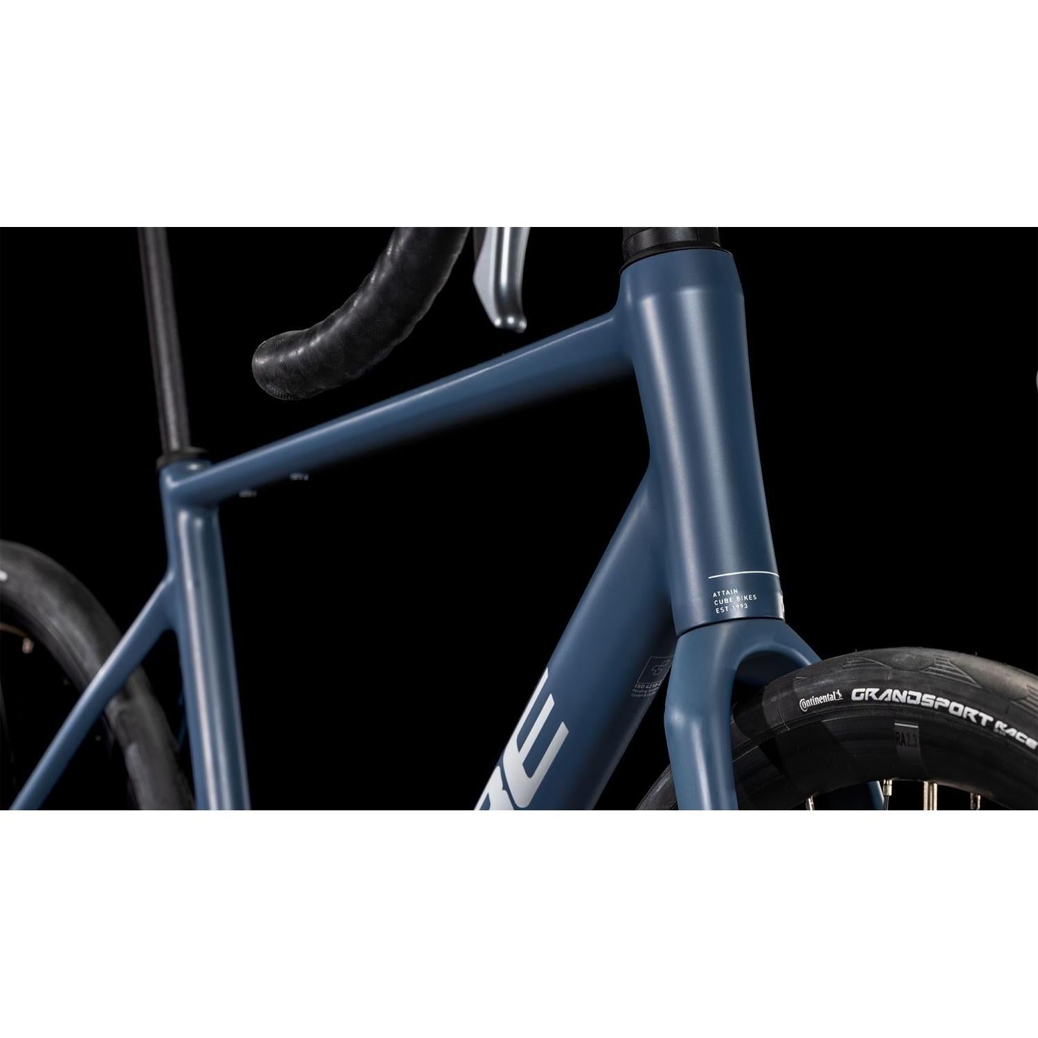 Cube Attain Pro Road Bike Nightflight'n'Grey