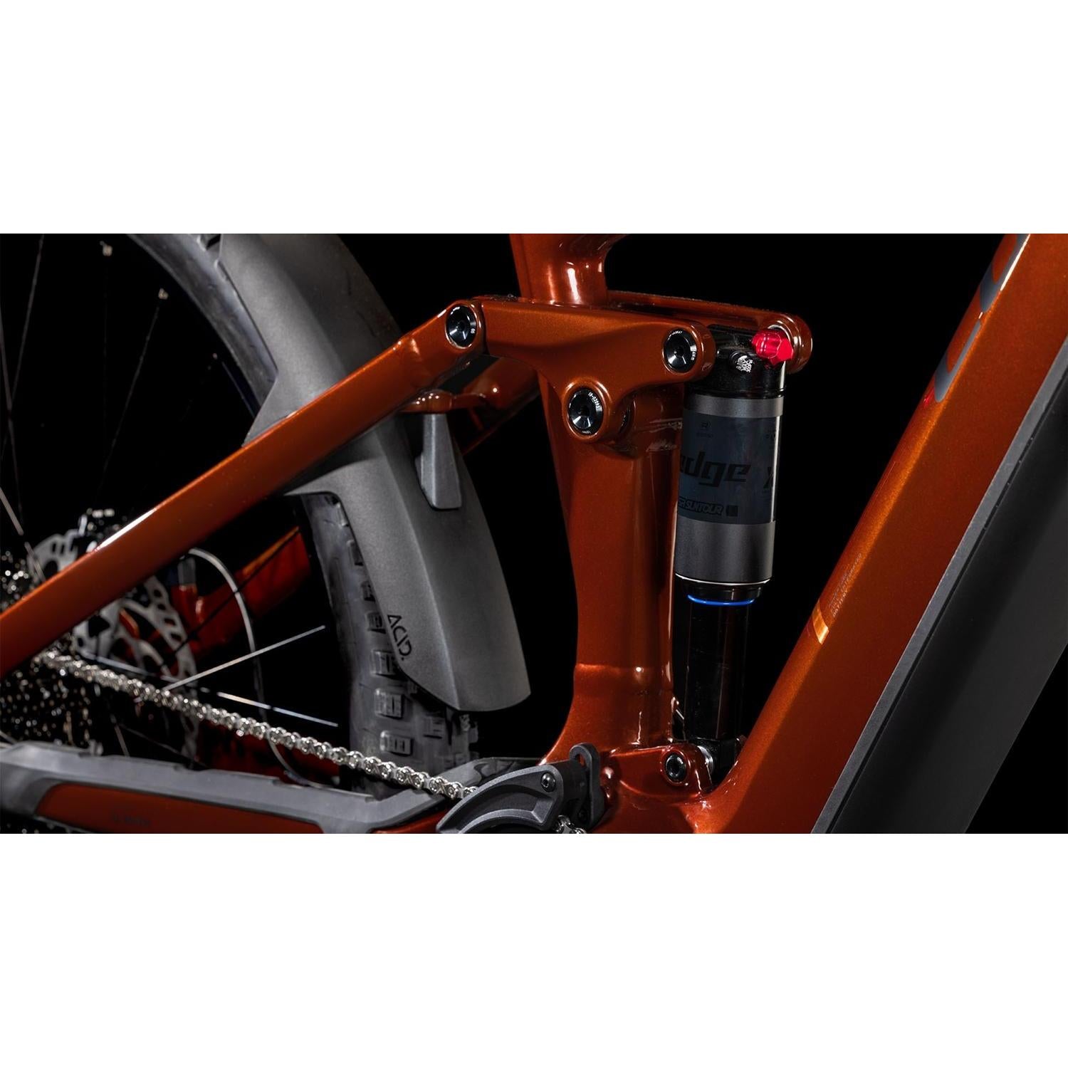 Cube Stereo Hybrid ONE44 Pro 800 Electric Enduro Bike Bourbon'n'Black