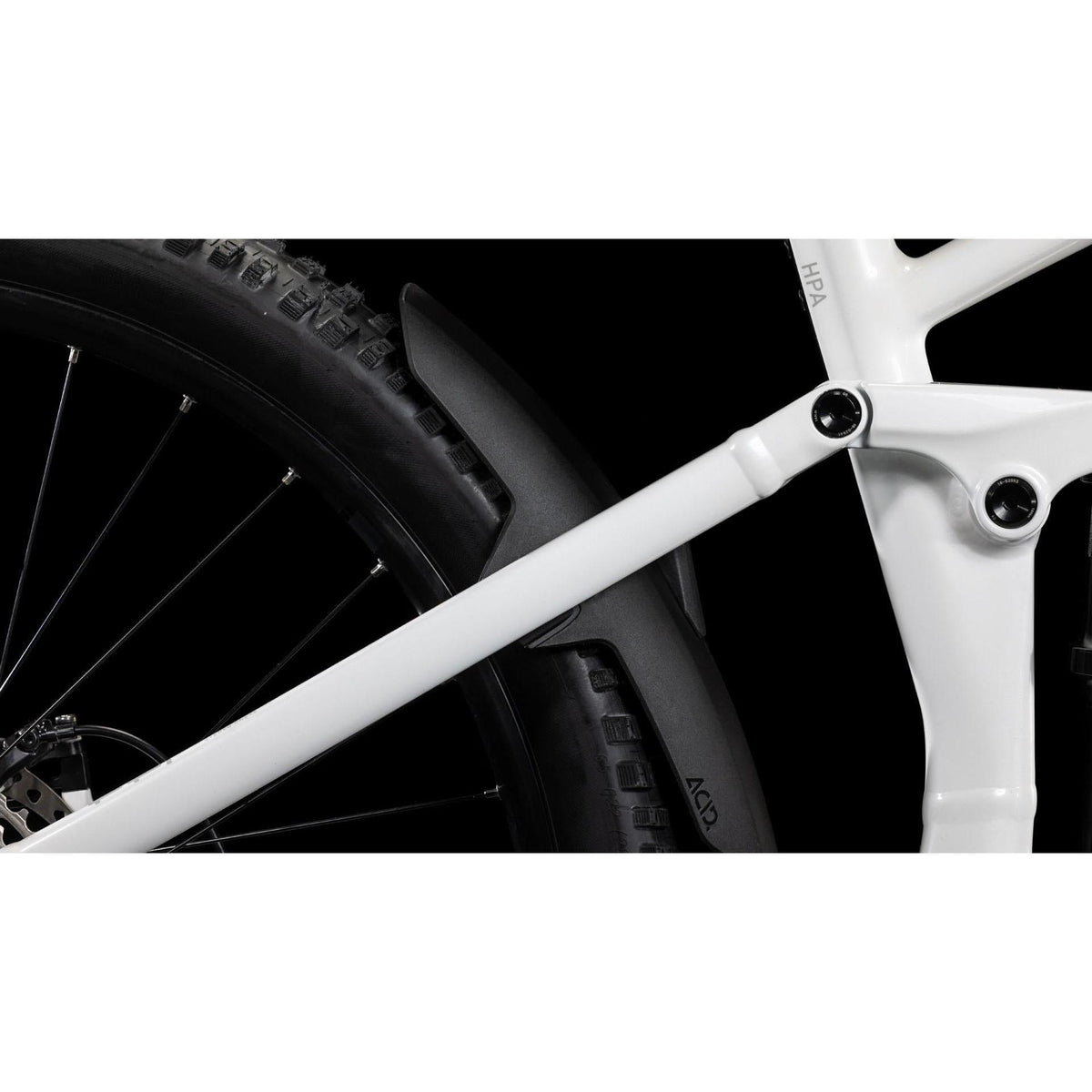 Cube Stereo Hybrid ONE44 EXC 800 Electric Enduro Bike Metallicwhite'n'Black